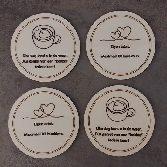 Onderzetterset koffietje