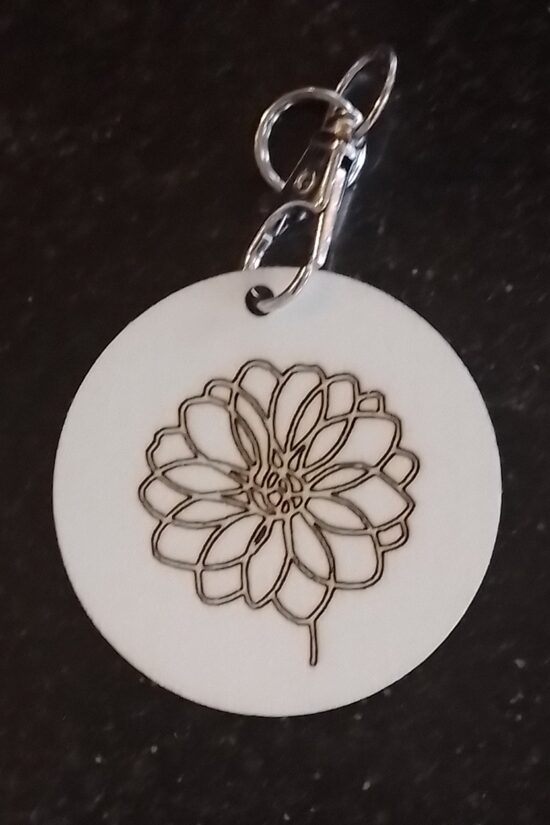 Sleutelhanger bloem